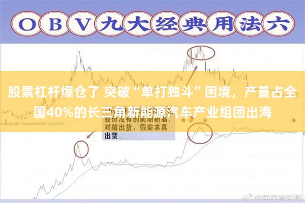 股票杠杆爆仓了 突破“单打独斗”困境，产量占全国40%的长三角新能源汽车产业组团出海
