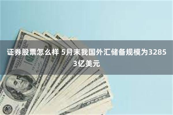 证券股票怎么样 5月末我国外汇储备规模为32853亿美元