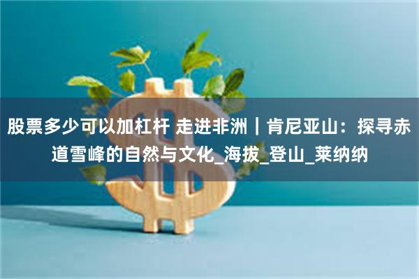 股票多少可以加杠杆 走进非洲｜肯尼亚山：探寻赤道雪峰的自然与文化_海拔_登山_莱纳纳