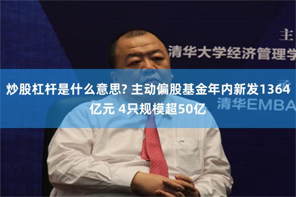炒股杠杆是什么意思? 主动偏股基金年内新发1364亿元 4只规模超50亿