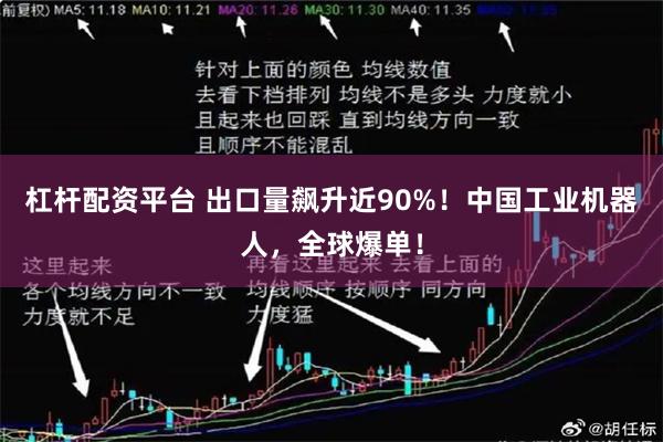 杠杆配资平台 出口量飙升近90%！中国工业机器人，全球爆单！