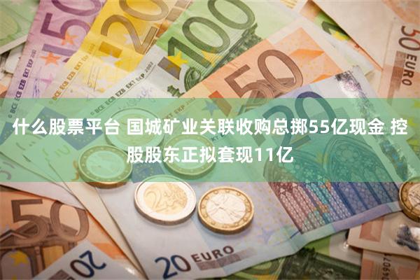 什么股票平台 国城矿业关联收购总掷55亿现金 控股股东正拟套现11亿