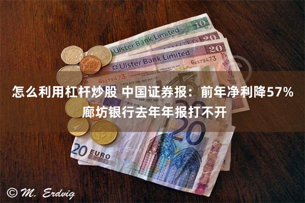 怎么利用杠杆炒股 中国证券报：前年净利降57% 廊坊银行去年年报打不开