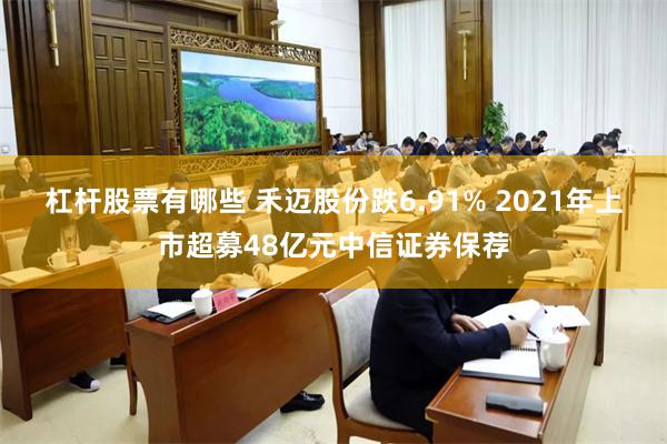 杠杆股票有哪些 禾迈股份跌6.91% 2021年上市超募48亿元中信证券保荐