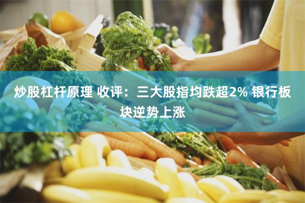 炒股杠杆原理 收评：三大股指均跌超2% 银行板块逆势上涨