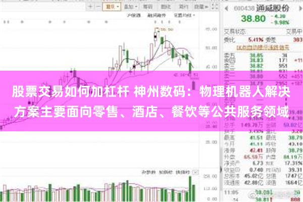股票交易如何加杠杆 神州数码：物理机器人解决方案主要面向零售、酒店、餐饮等公共服务领域