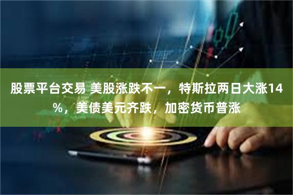 股票平台交易 美股涨跌不一，特斯拉两日大涨14%，美债美元齐跌，加密货币普涨
