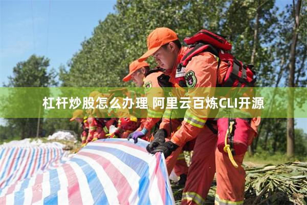 杠杆炒股怎么办理 阿里云百炼CLI开源