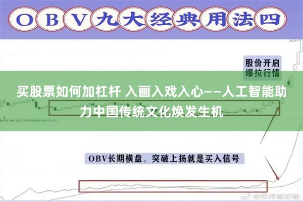 买股票如何加杠杆 入画入戏入心——人工智能助力中国传统文化焕发生机