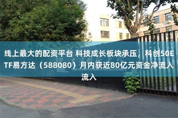 线上最大的配资平台 科技成长板块承压，科创50ETF易方达（588080）月内获近80亿元资金净流入